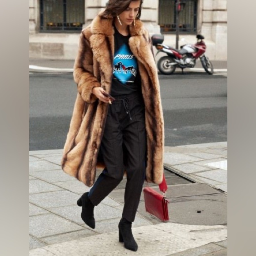 & Other Stories Faux Fur Coat | Gently worn!